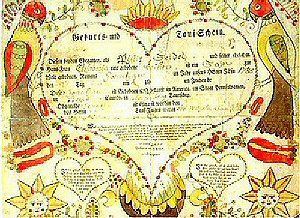 An example of Fraktur Schriften