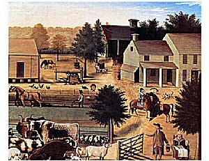 Farm by Edward Hicks